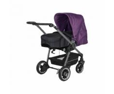 Kombi-Kinderwagen Bliss inkl. Softtragetasche, Onyx/Amethyt/Carbon, Gestell Graphite, Rad 3, 2016