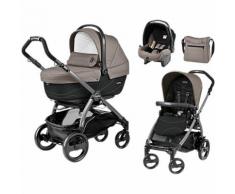 Kombi Kinderwagen Book 51 XL, Bloom Beige/ Gestell jet anthrazit