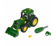 klein John Deere Traktor mit Frontlader und Gewicht