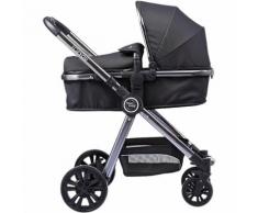 Kombi Kinderwagen FOR YOU, schwarz-space grey