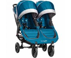 Zwillings- und Geschwisterwagen City Mini GT Double, teal/ gray, 2017