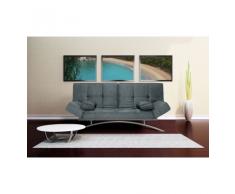 SCHLAFSOFA CLIC CLAC SARDINIEN GREY STORM