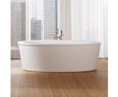 Repabad Vasa 190 F freistehende Oval Badewanne L: 190 B: 100 H: 46 cm 21580WE