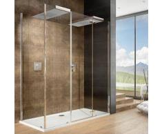 Hoesch CIELA for two Duschwand m. Kopfbrausen, Eckversion, B: 170 H: 213,1 T: 90 cm, Re. 4628212.101401