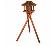 Natura Vogelhaus Futterhaus mit Silo, ø 50 × 34,5 cm/1,40 m
