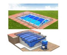 Swimmingpool-Komplettset Quattro Klasik Clear Premium+