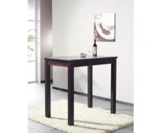 YORK 110x70 Bartisch Stehtisch Bistrotisch Erle massiv Wenge lackiert
