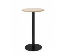 NIZZA Gastro Stehtisch rund 60 cm Eiche Sonoma NB