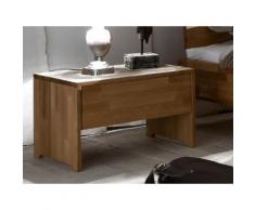 WOODLIVE CUBI Nr.2 Nachtkommode Wildeiche Eiche massiv geölt