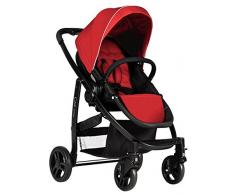 Graco 1820541 Evo + TS, Kinderwagen plus Junior Baby, rot