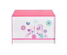 Worldsapart Truhe Blumen & Schmetterlinge