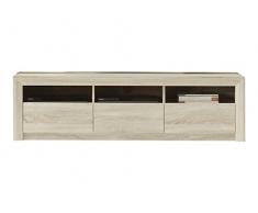 trendteam SV31845 TV Möbel Lowboard Eiche Sonoma hell, BxHxT 164x46x48 cm