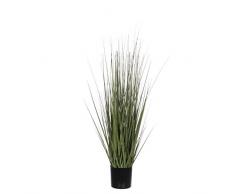 Mica decorations 930591 Gras im Topf Kunstpflanze, PVC, Grün, 35 x 35 x 92 cm
