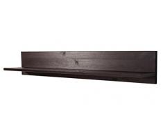 LifeStyleDesign 3000125 Wandboard Ella, 15 x 15 x 90 cm, kiefer, havana