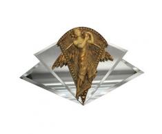 Design Toscano Engel, Art Nouveau Wandspiegel
