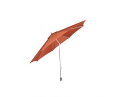 Siena Garden 336888 Sonnenschirm Push Up, Bezug terracotta Gestell silber à 300 cm