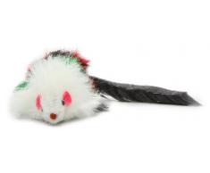 Nobby Maus aus Pelz, Hochflorteppich Katzenspielzeug