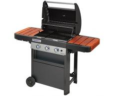 Campingaz Gasgrill 9,6 kW mit 3 Brennern aus Edelstahl 3 SERIES CLASSIC WL, InstaClean System zur einfachen Reinigung der Innenteile in der Spülmaschine, Drehspiess-Option, Culinary Modular Option
