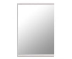 trendteam DY45101 Garderobenspiegel weiss, BxHxT 54 x 80 x 2.5 cm