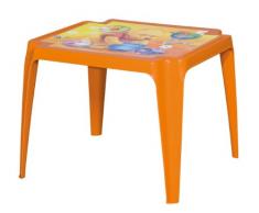 Progarden 942 Kindertisch Tavolo Baby Winnie Pooh, Vollkunststoff, 50 x 55 x 45 cm, orange