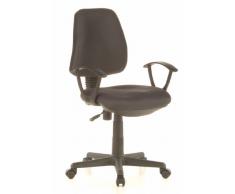 hjh OFFICE 666020 Bürostuhl Drehstuhl CITY 10 Stoff grau, idealer Bürodrehstuhl für das Home Office, ergonomisches Sitzpolster, feste Polsterung, Rückenlehne höhenverstellbar, feste Armlehnen, Schreibtischstuhl
