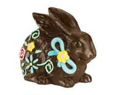 Toscano Statue Schokolade Osterhase mit blauer Schleife