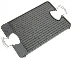 Outdoorchef Grillzubehör, Grillplatte Rechteckig, schwarz, 31,4x43,8x1,5 cm, 14.112.49