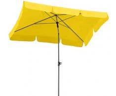 Schneider Sonnenschirm Locarno, zitrus, 180x120 cm rechteckig, Gestell Stahl, Bespannung Polyester, 2.3 kg