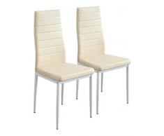 Albatros 2866 MILANO 2x Esszimmerstuhl, beige