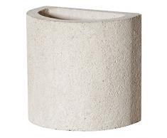 Buschbeck Grill Zubehör, Kaminaufsatz für Gartengrillkamin Rondo, weiÃ, 35 x 25 x 34 cm, 90084.000
