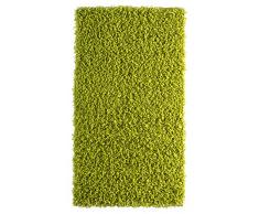 Andiamo 1100190 Teppich Vannes, Hochflorteppich - maschinell gewebt, 60 x 110 cm, grün