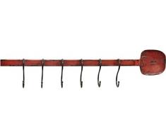 BHP B990831 Garderobenleiste, 76 x 17 cm, metall / rot