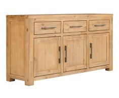 massivum Sideboard Riverside 165x88x47 cm Akazie natur lackiert