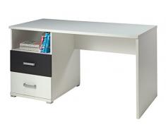 VIPACK JOBU1411 Schreibtisch Josh , circa 141 x 74 x 70 cm, weià / anthrazit