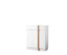 Germania 3214-84 Schuhschrank GW-Loft, 90 x 108 x 45 cm, weiÃ