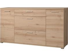 Germania 3529-228 Sideboard GW-Dayton, 160 x 85 x 40 cm, edelbuche-Nb.