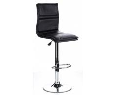 hjh OFFICE 685830 Barhocker / Tresenhocker EASY schwarz (2-er Pack / 2 Hocker)