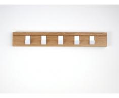 GARAGEEIGHT 9012001 Design Garderobenleiste 45 Eiche von John Green