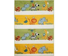 benuta Kinderteppich Noa Africa Multicolor 120x170 cm | Teppich für Spiel- und Kinderzimmer