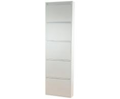 Kare 9288 Schuhkipper Caruso 5-er, weiÃ