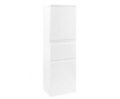 Held Möbel 116.1.3102 Midischrank 40, Holzwerkstoff, weiÃ, 35 x 40 x 130 cm