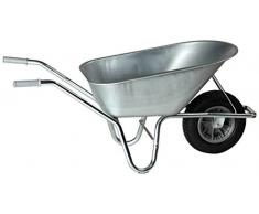 Schwarz Transportgeräte Schubkarre BK 90 Handtransportgeräte, verzinkt, 132 x 59 x 66.5 cm