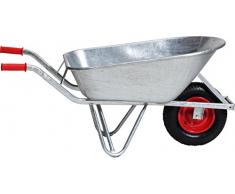 Schwarz Transportgeräte Schubkarre BK 120 Handtransportgeräte, verzinkt, 143 x 63 x 65 cm