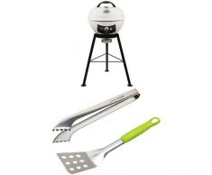 Outdoorchef CITY 420 G vanilla BBQ Gasgrill Kugelgrill 18.127.86 + Grillbesteck