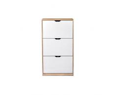 Homekraft VIKI Schuhschrank Schuhkipper Schuhkommode Schuhregal
