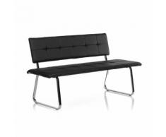 Sitzbank / Loungebank LIGHTHOUSE 40 Gestell Chrom Kunstleder 2,5-Sitzer hjh OFFICE
