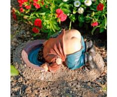 Gartenfigur Leo mit nacktem Po
