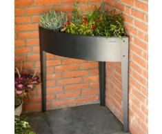Metall-Eck-Hochbeet