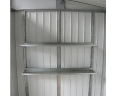 Regalset für Metallgerätehaus Palladium