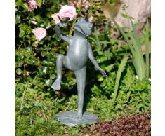 Gartenfigur Tanzender Froschkönig Franz